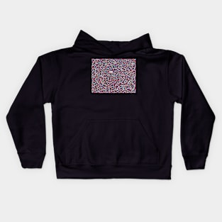 Maze with Colorful Dots Kids Hoodie